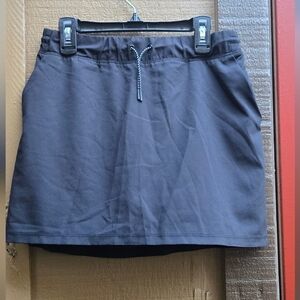 Black Drawstring Skirt